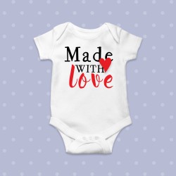Body bebe Conceput cu dragoste - Made with love