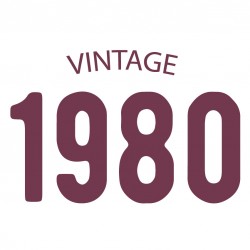 Tricou personalizat VINTAGE 1980