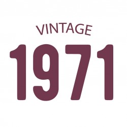 Tricou personalizat VINTAGE 1971