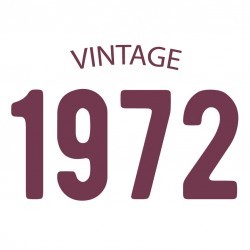 Tricou personalizat VINTAGE 1972