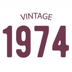 Tricou personalizat VINTAGE 1974